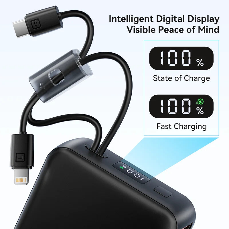 Power Bank 20000mAh with LED Lamp