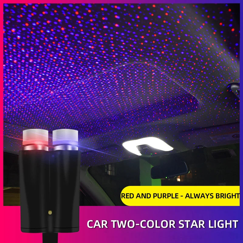 USB Car Roof Starry Light