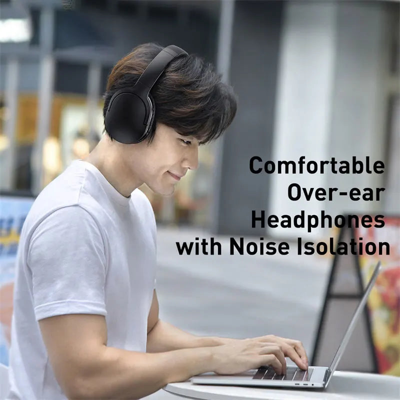 Foldable Wireless Bluetooth Headphones