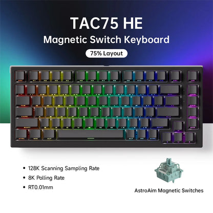 75% RGB Wired Gaming Mechanical Keyboard