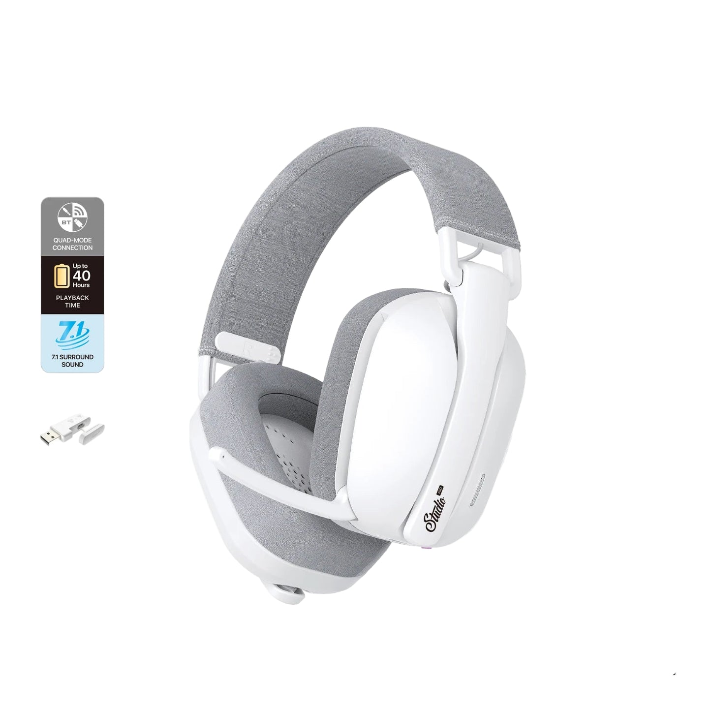 Wireless Gaming Headset with Surround Sound