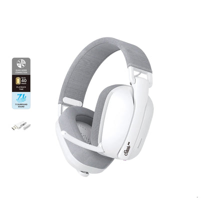 Wireless Gaming Headset with Surround Sound