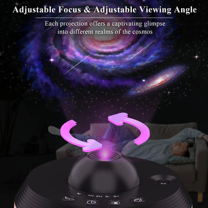 13-in-1 4K HD Rotating Star Projector