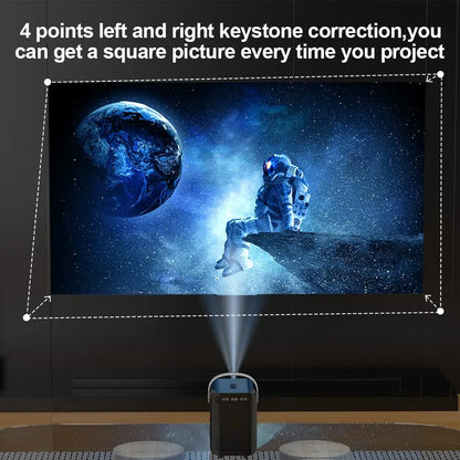 Mini 4K Android Smart Projector