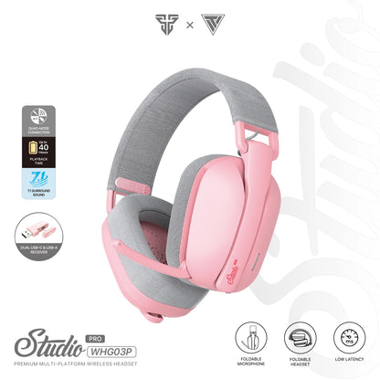 Wireless Gaming Headset with Surround Sound