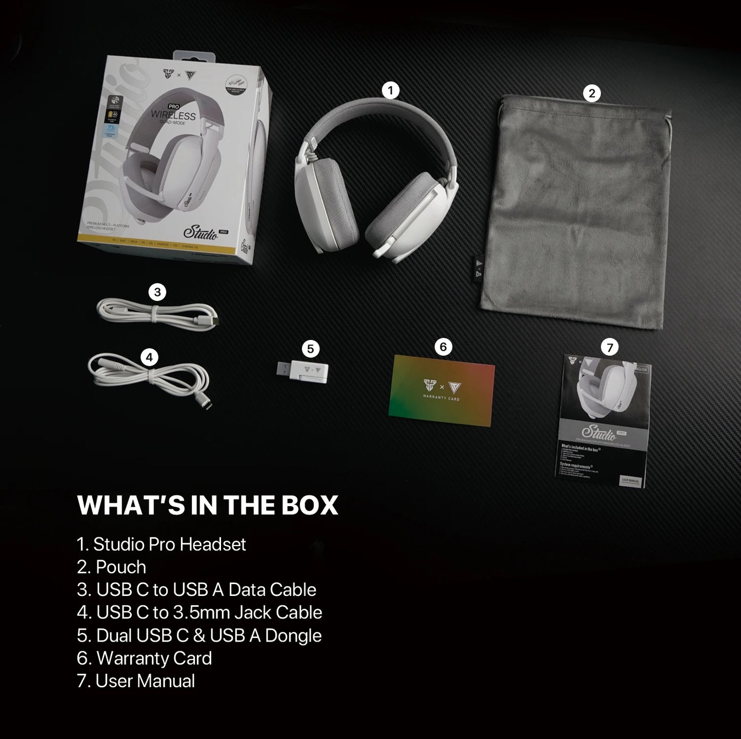 Wireless Gaming Headset with Surround Sound