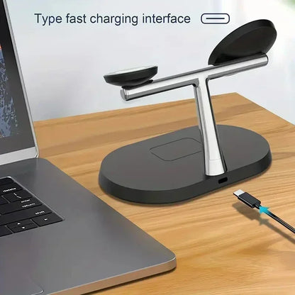 3-in-1 Magnetic Wireless Charging Dock