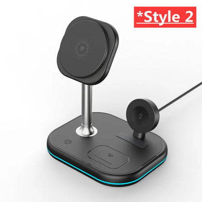 3-in-1 Magnetic Wireless Charger Stand