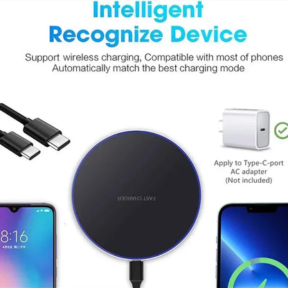 30W Fast Wireless Charging Pad Stand