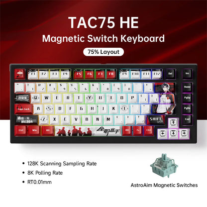 75% RGB Wired Gaming Mechanical Keyboard
