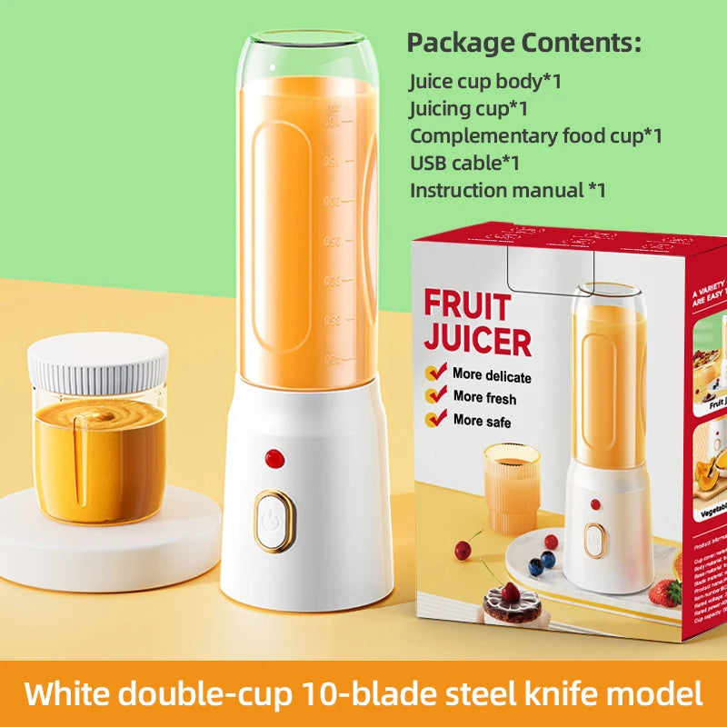 500ml Portable Electric Juicer Blender