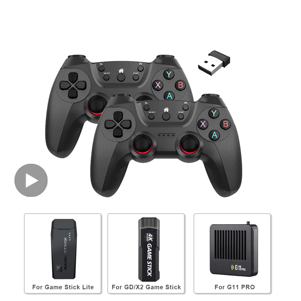 Wireless Gamepad Controller for PC and Mobile