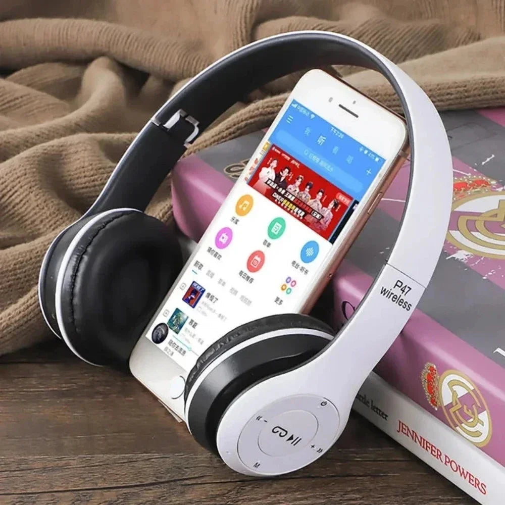 Foldable Wireless Bluetooth Headphones
