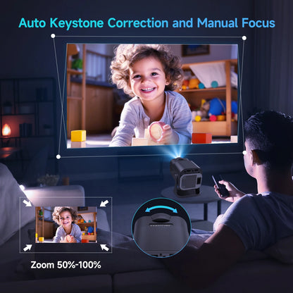 Mini 720P Portable LED Projector
